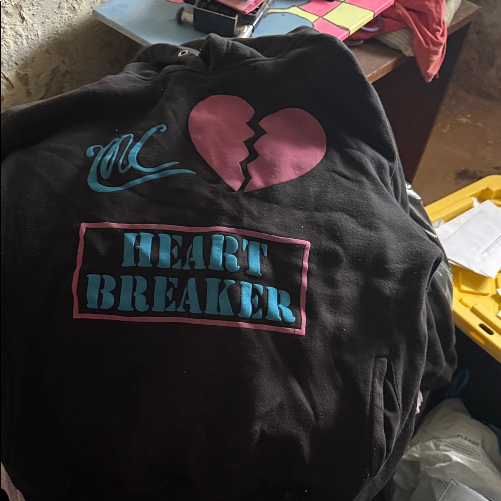 Heart Breaker Kids Jacket - Black and Pink